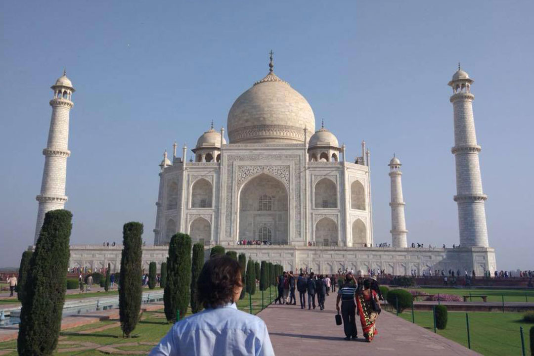 On Location - Taj Mahal, Agra, India